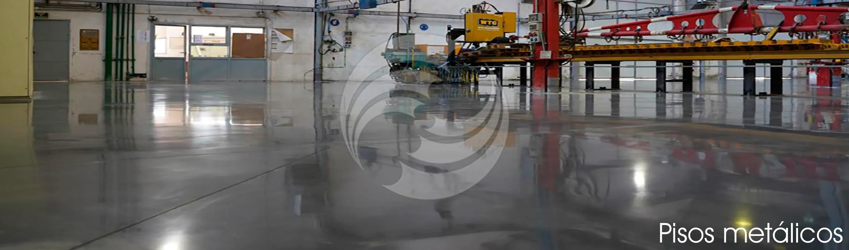 Piso epóxico terminado